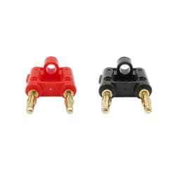 10Pcs/5Pair Double Row 4mm Banana Plug Audio Speaker Connector Twin Banana Plug Amplifier Terminal Couple Banana Socket Adapter