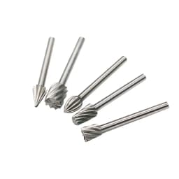 10pcs HSS Routing Router Bits Burr Rotary Tools Rotary Carving Carved Knife Cutter Tool Engraving Wood Working Used for Dremel