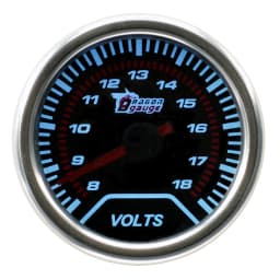 Dragon 52mm Pointer Auto Car Refit Tachometer Water Oil Temperature Boost Pressure Volt Exhaust Gas Gauge Aif Fuel RPM Meter