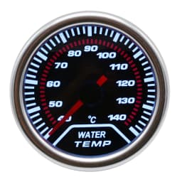 Dragon 52mm Pointer Auto Car Refit Tachometer Water Oil Temperature Boost Pressure Volt Exhaust Gas Gauge Aif Fuel RPM Meter