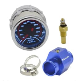 Dragon 52mm Pointer Auto Car Refit Tachometer Water Oil Temperature Boost Pressure Volt Exhaust Gas Gauge Aif Fuel RPM Meter