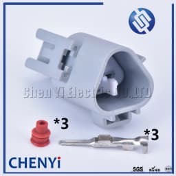 3 Pin male or female waterproof auto connector Ignition Coil wire harness Plug 6188-0099 6189-0179 90980-11016 For Toyota Honda