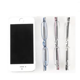 May Flower Square Reading Glasses Women Spring Hinge Narrow Glasses For Men Smart Glasse With Case Fashion Women's смарт очки +2