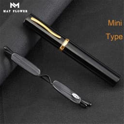 May Flower Square Reading Glasses Women Spring Hinge Narrow Glasses For Men Smart Glasse With Case Fashion Women's смарт очки +2