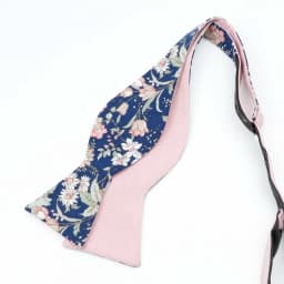 Adjustable Bowties Self Bow Tie Handmade Solid Color Floral Cotton Bowtie Men Classic Business Wedding Party Ties Bowknot Gift