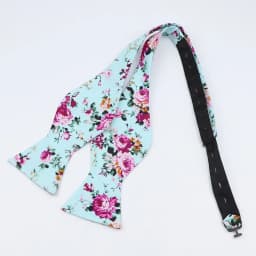 Adjustable Bowties Self Bow Tie Handmade Solid Color Floral Cotton Bowtie Men Classic Business Wedding Party Ties Bowknot Gift