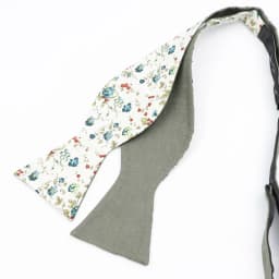 Adjustable Bowties Self Bow Tie Handmade Solid Color Floral Cotton Bowtie Men Classic Business Wedding Party Ties Bowknot Gift