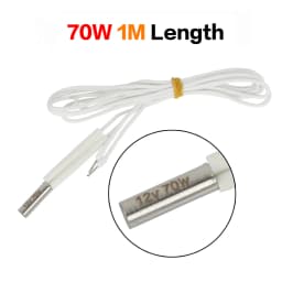XCR 12V/24V 50W 70W Heater Cartridge 3D Printer Parts Hotend Heating Tube 6*20mm High Temperature For E3D V6 Volcano Heaterblock