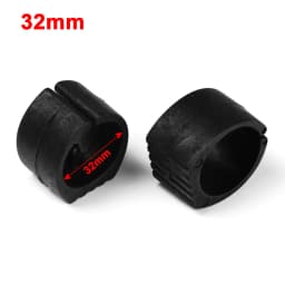 10pcs/Set U Shaped Black Chair Leg Pad Non-Slip Anti-Front Tilt Damper Stool Floor Protector Durable Plastic Tube Caps Useful