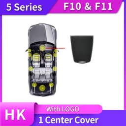 Center Console Speaker For BMW 5 Series F10 F11 Original Dashboard Panel Shell Tweeter Audio Loudspeaker Speakers Cover Refit