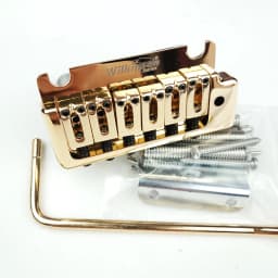 Wilkinson 2 Post Point Gold Double Swing Electric Guitar Tremolo System Bridge for ST and Suhr Guitar WOV08