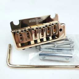 Wilkinson 2 Post Point Gold Double Swing Electric Guitar Tremolo System Bridge for ST and Suhr Guitar WOV08