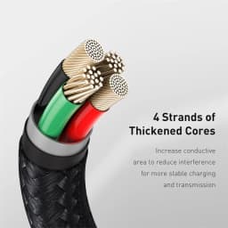 Baseus USB Cable for iPhone 14 11 12 Pro Max Xs Xr X 2.4A Fast Charging Cable for iPhone Cable 7 SE 8 Plus Charger for iPad Air