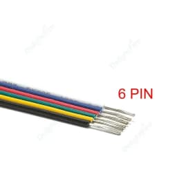 2/3/4/5/6pin Electrical Wire LED Cable 5-100m LED Extension Cable For RGB RGBW RGBWW SMD WS2812B LED Strip Light JST Connector