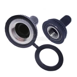 10Pcs 6mm/12mm Rubber Waterproof Cover Hat Boot Cap Dust Proof Water Proof Protect For MTS/E-TEN Mini Toggle Switch