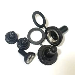 10Pcs 6mm/12mm Rubber Waterproof Cover Hat Boot Cap Dust Proof Water Proof Protect For MTS/E-TEN Mini Toggle Switch
