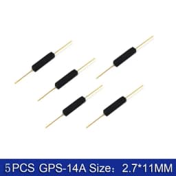 5-50PCS N/O Reed switch Magnetic Switch 2 * 14mm Normally Open Magnetic Induction switch N/C Normally closed MKA14103 GPS-14B