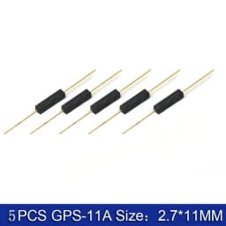 5-50PCS N/O Reed switch Magnetic Switch 2 * 14mm Normally Open Magnetic Induction switch N/C Normally closed MKA14103 GPS-14B