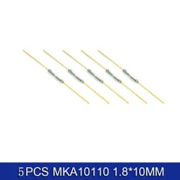 5-50PCS N/O Reed switch Magnetic Switch 2 * 14mm Normally Open Magnetic Induction switch N/C Normally closed MKA14103 GPS-14B