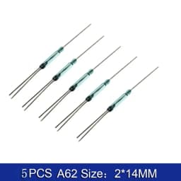 5-50PCS N/O Reed switch Magnetic Switch 2 * 14mm Normally Open Magnetic Induction switch N/C Normally closed MKA14103 GPS-14B