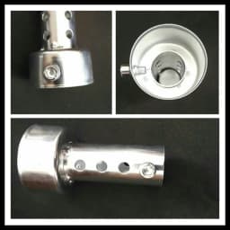 Motorcycle Exhaust Muffler Silencer iron Eliminator for YAMAHA FZR 600R 400 RR RRSP FZ600 TRX850 TRophy SE TT 600 FZR 600