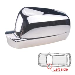 Rhyming Chrome/Sliver Rearview Mirror Cover For VW Golf MK4 Jetta MK4 Passat B5 Left/Right Same Size Replacement Side Mirror Cap
