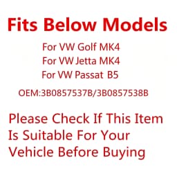 Rhyming Chrome/Sliver Rearview Mirror Cover For VW Golf MK4 Jetta MK4 Passat B5 Left/Right Same Size Replacement Side Mirror Cap