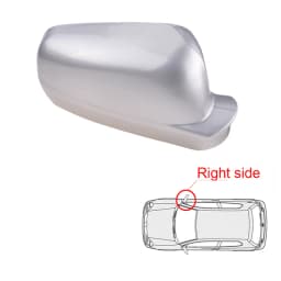 Rhyming Chrome/Sliver Rearview Mirror Cover For VW Golf MK4 Jetta MK4 Passat B5 Left/Right Same Size Replacement Side Mirror Cap