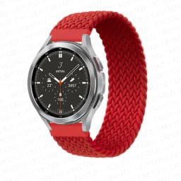 Braided Solo Loop band for Samsung Galaxy watch 7/6/5/4 44mm 40mm/4 classic 42 46mm Watchband 22 20mm correa Galaxy 5 45mm strap