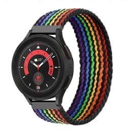 Braided Solo Loop band for Samsung Galaxy watch 7/6/5/4 44mm 40mm/4 classic 42 46mm Watchband 22 20mm correa Galaxy 5 45mm strap