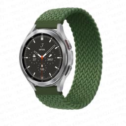 Braided Solo Loop band for Samsung Galaxy watch 7/6/5/4 44mm 40mm/4 classic 42 46mm Watchband 22 20mm correa Galaxy 5 45mm strap