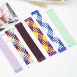 Braided Solo Loop band for Samsung Galaxy watch 7/6/5/4 44mm 40mm/4 classic 42 46mm Watchband 22 20mm correa Galaxy 5 45mm strap