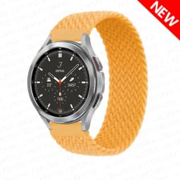 Braided Solo Loop band for Samsung Galaxy watch 7/6/5/4 44mm 40mm/4 classic 42 46mm Watchband 22 20mm correa Galaxy 5 45mm strap