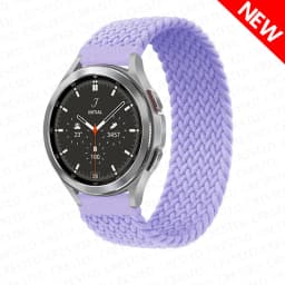 Braided Solo Loop band for Samsung Galaxy watch 7/6/5/4 44mm 40mm/4 classic 42 46mm Watchband 22 20mm correa Galaxy 5 45mm strap
