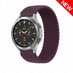 Braided Solo Loop band for Samsung Galaxy watch 7/6/5/4 44mm 40mm/4 classic 42 46mm Watchband 22 20mm correa Galaxy 5 45mm strap