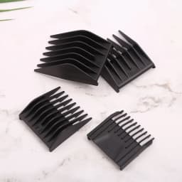4pcs/set Barber Professional Universal Hair Clipper Limit Comb Replacement Cutting Guide Combs For Moser 1400 Series For Rowenta