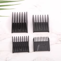 4pcs/set Barber Professional Universal Hair Clipper Limit Comb Replacement Cutting Guide Combs For Moser 1400 Series For Rowenta