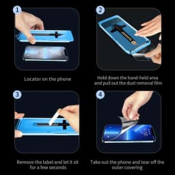 For Xiaomi 17 Pro Max 15 14 13 12t 10 9 9t 10t 11i Lite X3 Tempered Glass Screen Protector Easy Install Auto-Dust Removal Kit