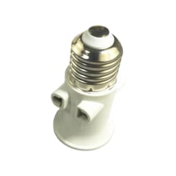 European Fireproof 100-240V 4A Eu Plug Connector E27 Bulb Adapter Lamp Holder Base Socket Conversion Accessories