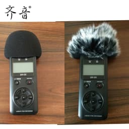 Blue Mantis Dead Cat Outdoor Portable Digital Recorders Furry Microphone Mic Windscreen Wind Muff for Tascam DR-05 DR-05X