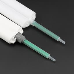 5pcs Epoxy Resin Gun Dual Cartridges Plastic Resin Mixer Dual Cartridges Suitable for 1:1 2:1 10:1 50mlAB Glue Gun