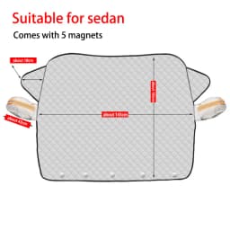 1Pc Car Windshield Snow Anti-UV Shield for Winter Car Cover Front Window Anti Ice Frost Outdoor Protection Car Cover