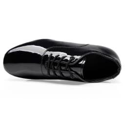Men's Soft Latin Dance Shoes Modern Dance Plus-Size 2.5cm Heel for Boy Ballroom Tango Children Man Black Dance Shoes Soft Sole