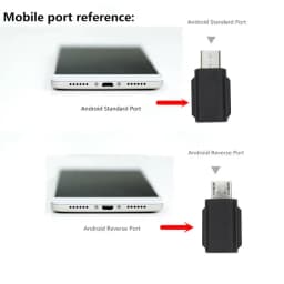 Pocket Camera Mobile Phone Adapter Micro Type-c Port Conversion Head Connector for Dji Osmo Pocket 1 / Pocket 2 Accessories