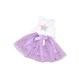 Clothes for Doll Fit 43cm New Born Doll American Doll Fashion Jacket Suit Gauze Skirt Gift