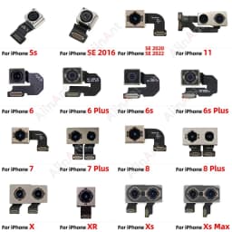 AiinAnt 100% Test Rear Camera Main Back Camera Flex Cable For iPhone 11 X Xr Xs Max 6 6s 7 8 Plus SE 2020 2022 Phone Spare Parts