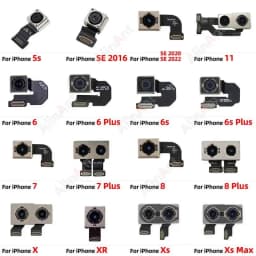 AiinAnt 100% Test Rear Camera Main Back Camera Flex Cable For iPhone 11 X Xr Xs Max 6 6s 7 8 Plus SE 2020 2022 Phone Spare Parts