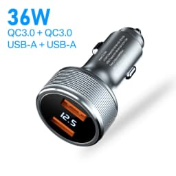 54W USB Car Charger Quick Charge 3.0 Fast Charging Type C QC PD3.0 Mobile Phone Charger Adapter For iPhone Xiaomi Samsung Huawei