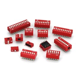 5-50PCS Slide Type Switch Module 1 2 3 4 5 8 10PIN /1.27/2.54mm Position Way DIP/SMD Pitch Toggle Switch Blue Snap Switch Dial