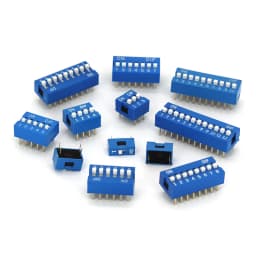 5-50PCS Slide Type Switch Module 1 2 3 4 5 8 10PIN /1.27/2.54mm Position Way DIP/SMD Pitch Toggle Switch Blue Snap Switch Dial